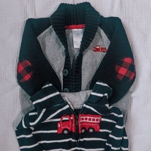 Baby boy fireman’s package